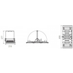 Диора Unit3 180/21000 K30 K5000 i (с решеткой) лира — изображение 7