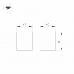 Светильник SP-ORIENT-SURFACE-TC-S65x65-10W Day4000 (WH, 30 deg, 230V) (Arlight, IP20 Металл, 5 лет) — изображение 7