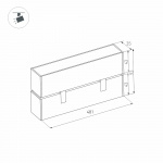 Светильник MAG-LASER-FOLD-45-S480-18W Day4000 (BK, 15 deg, 24V) (Arlight, IP20 Металл, 3 года) — изображение 4