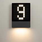 Светильник LGD-SIGN-WALL-S150x200-3W Warm3000 (GR, 148 deg, 230V) (Arlight, IP54 Металл, 3 года) — изображение 5