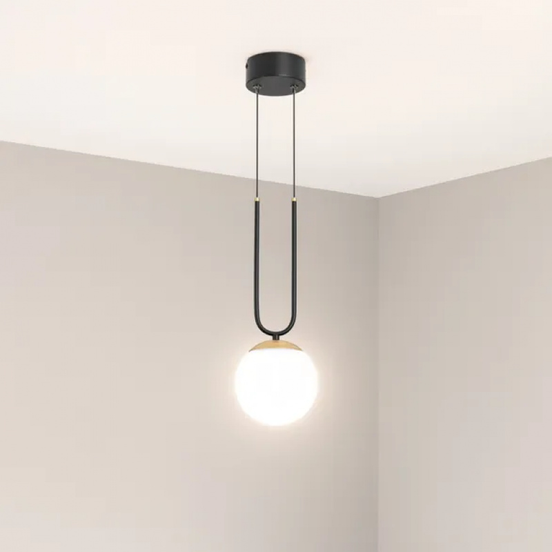 Светильник SP-BEADS-HANG-U-R130-10W Day4000 (BK-GD, 275 deg, 230V) (Arlight, IP20 Металл, 5 лет) — изображение 2