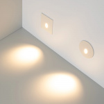 Светильник LT-GAP-S70x70-3W Warm3000 (WH, 30 deg) (Arlight, IP65 Металл, 3 года) — изображение 5