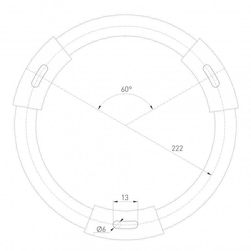 Светильник IM-RONDO-EMERGENCY-3H-R500-54W Day4000 (WH, 120 deg, 230V) (Arlight, IP40 Металл, 2 года) — изображение 8