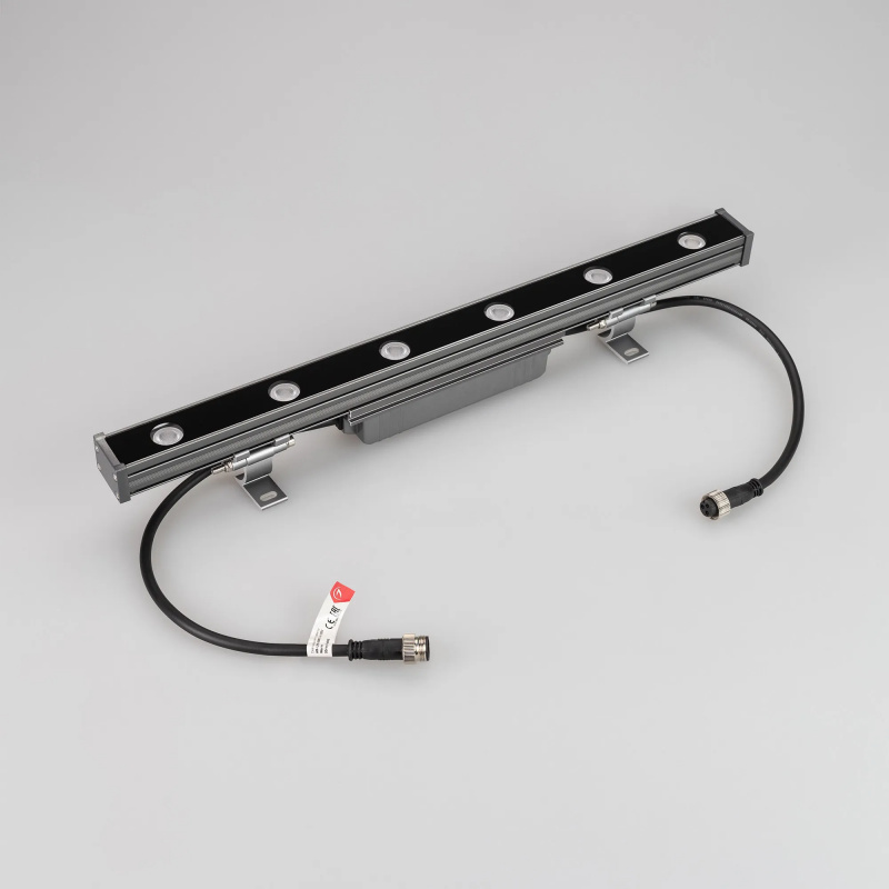 Линейный прожектор AR-LINE-500-9W Day4000 (GR, 15x60 deg, 230V) (Arlight, IP65 Металл, 3 года) — изображение 2