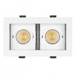 Светильник CL-KARDAN-S180x102-2x9W Day (WH, 38 deg) (Arlight, IP20 Металл, 3 года) — изображение 5