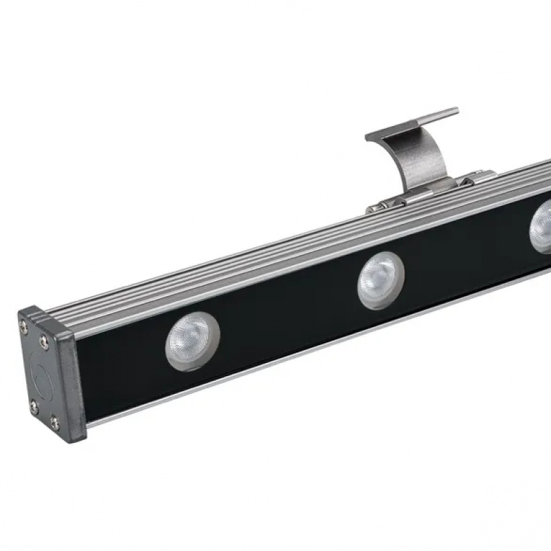 Линейный прожектор AR-LINE-1000-12W Warm3000 (GR, 15x60 deg, 230V) (Arlight, IP65 Металл, 3 года) — изображение 1