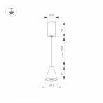 Светильник SP-ELEMENTA-CONE-R83-9W Warm3000 (WH, 39 deg, 230V) (Arlight, IP40 Металл, 3 года) — изображение 6