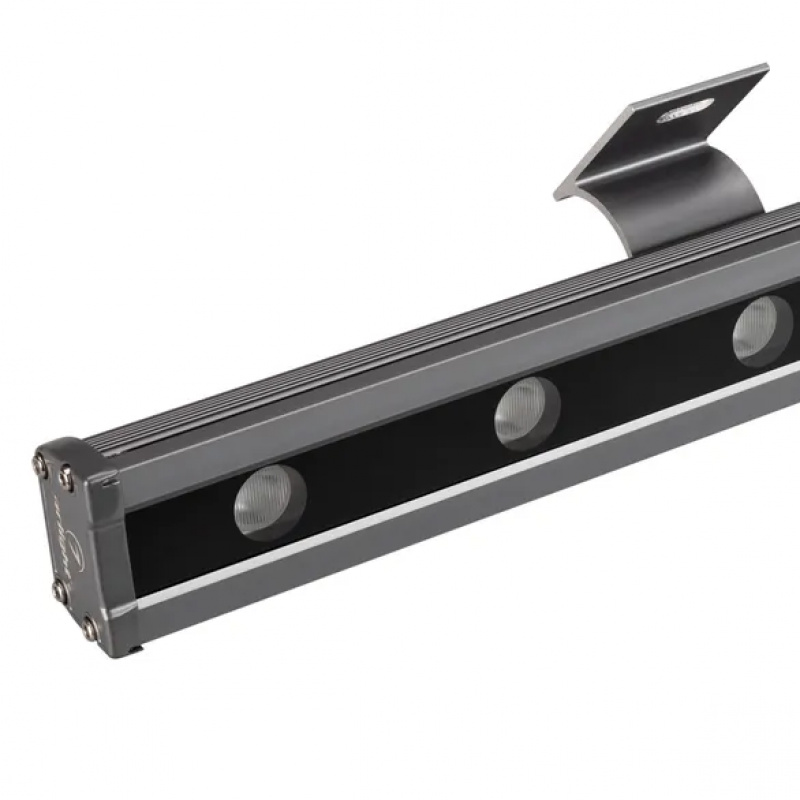 Светодиодный прожектор AR-LINE-1000L-48W-24V RGB-Day4000 (Grey, 15x45 deg, DMX512) (Arlight, Закрытый) — изображение 1