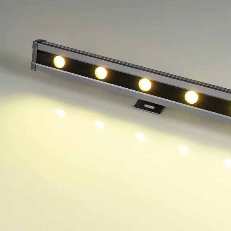 Светодиодный прожектор AR-LINE-1000L-48W-24V RGB-Day4000 (Grey, 15x45 deg, DMX512) (Arlight, Закрытый) — изображение 2