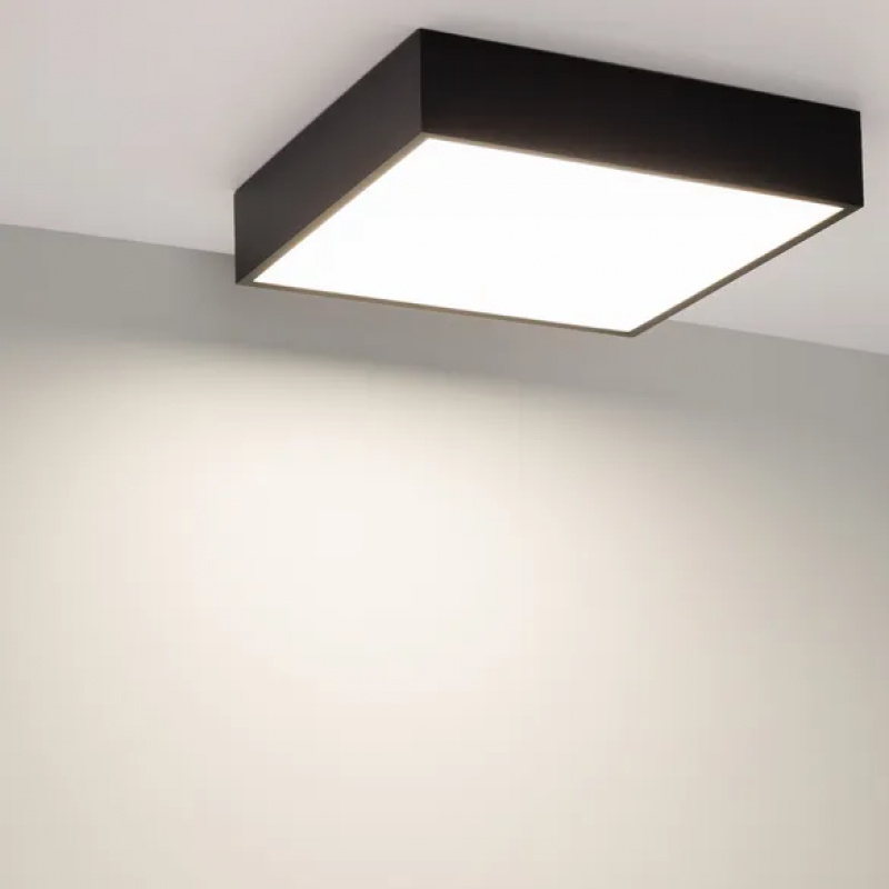 Светильник DL-GRIGLIATO-S190x190-24W Warm3000 (GR, 100 deg, 230) (Arlight, IP40 Металл, 5 лет) — изображение 2