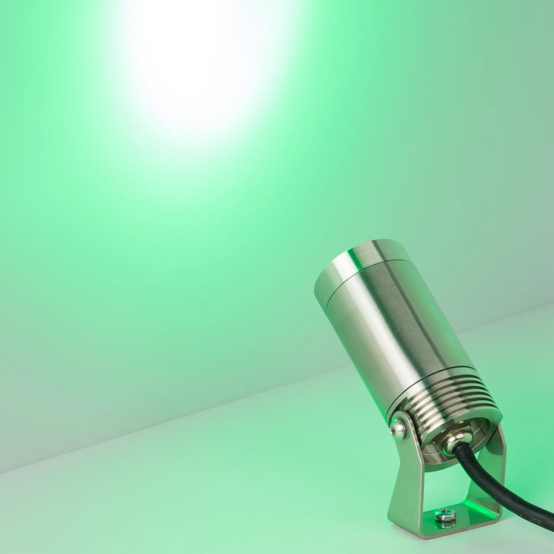 Светильник KT-WATER-R44-8W RGBW (SL, 24 deg, 12V) (Arlight, IP68 Металл, 3 года) — изображение 4
