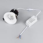 Светильник MS-FOGGY-BUILT-R86-10W Warm3000 (WH, 36 deg, 230V) (Arlight, IP54 Металл, 5 лет) — изображение 4