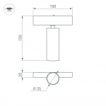 Светильник MAG-SPOT-25-R120-12W Warm3000 (BK, 30 deg, 24V) (Arlight, IP20 Металл, 3 года) — изображение 7