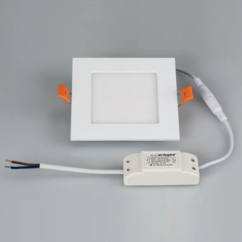 Светильник DL-120x120M-9W Warm White (Arlight, IP40 Металл, 3 года) — изображение 5