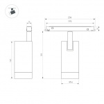 Светильник MAG-ORIENT-SPOT-R65-20W Day4000 (BK, 24 deg, 48V) (Arlight, IP20 Металл, 5 лет) — изображение 3