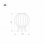 Светильник LGD-PEARL-TAB-7W Warm3000 (GR, 164 deg, 230V) (Arlight, IP65 Металл, 3 года) — изображение 3