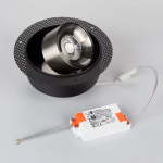 Светильник SP-PLURIO-BUILT-TRIMLESS-R160-9W Day4000 (BK-NI, 36 deg, 230V) (Arlight, IP20 Металл, 3 года) — изображение 3