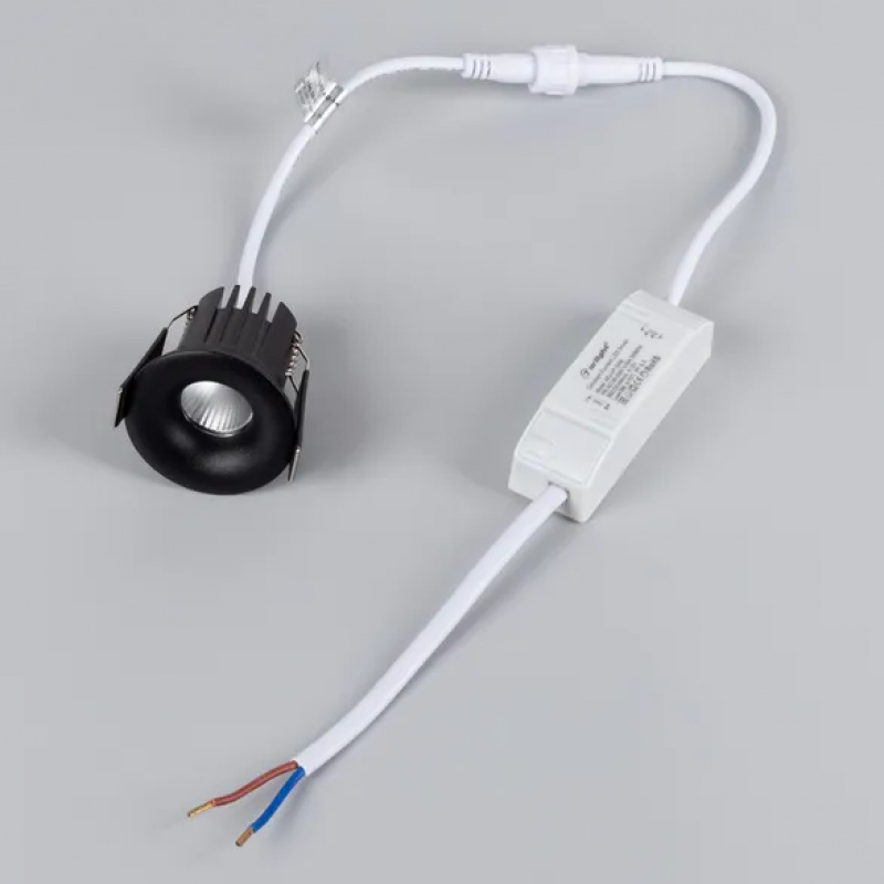 Светильник MS-FOGGY-BUILT-R45-5W Day4000 (BK, 36 deg, 230V) (Arlight, IP54 Металл, 5 лет) — изображение 3