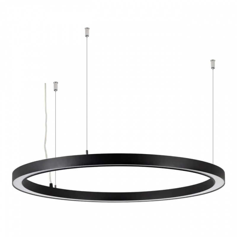 Светильник SP-CIRCLE-HANG-O3535-D900-55W Day4000 (RAL9005, 120 deg, 230V) IP40 LED (Arlight, Алюминий) — изображение 1
