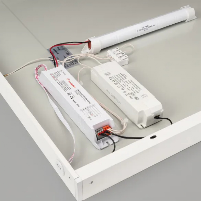 Панель IM-EMERGENCY-1.5H-S600x1200-53W Warm3000 (WH, 120 deg, 230V) (Arlight, IP40 Металл, 2 года) — изображение 3