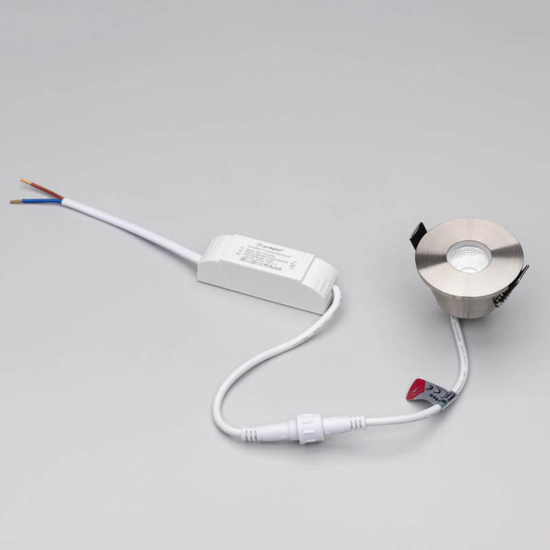 Светильник MS-GLORY-BUILT-R54-5W Warm3000 (NI, 60 deg, 230V) (Arlight, IP54 Металл, 5 лет) — изображение 3