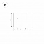 Светильник LGD-STRIPE-3W Day4000 (GR, 20 deg, 230V) (Arlight, IP65 Металл, 3 года) — изображение 8