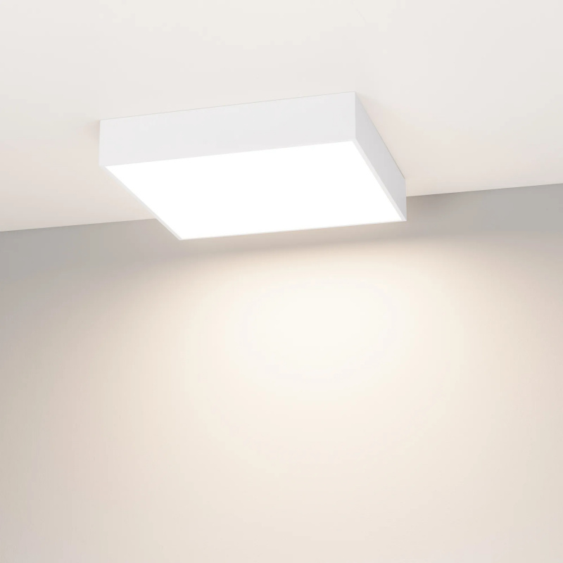 Светильник SP-QUADRO-S350x350-30W Warm3000 (WH, 120 deg, 230V) (Arlight, IP40 Металл, 3 года) — изображение 2