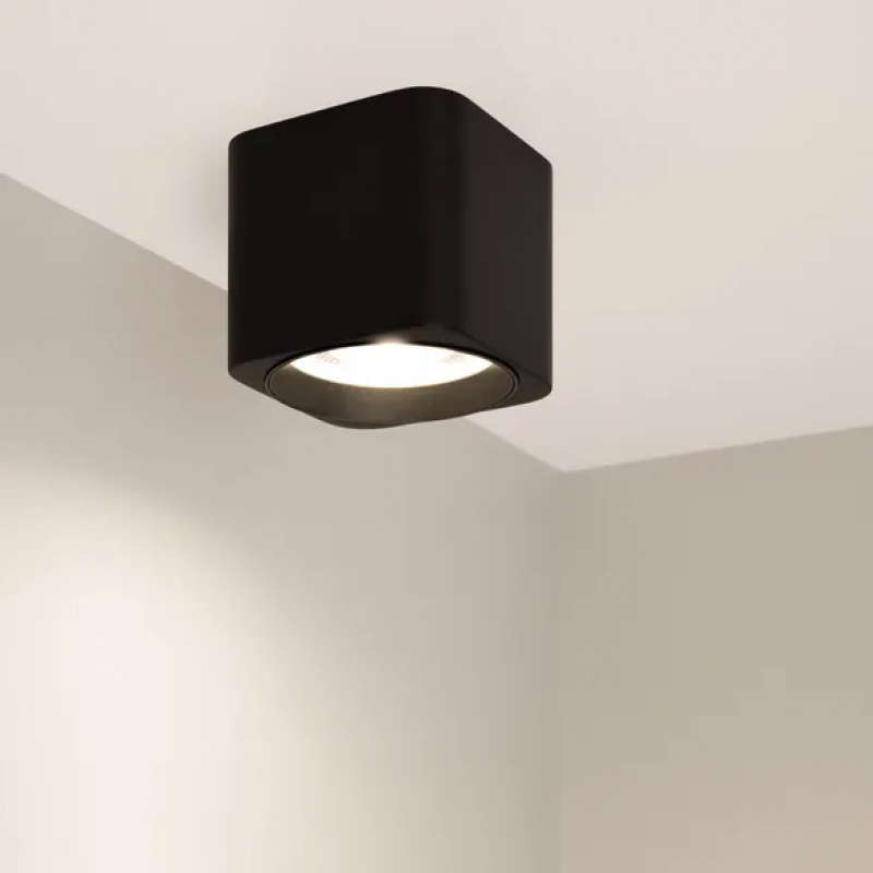 Светильник SP-DICE-S78x78-10W Warm3000 (BK, 24 deg, 230V) (Arlight, IP54 Металл, 5 лет) — изображение 3