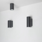 Светильник LGD-FORMA-WALL-R90-12W Warm3000 (GR, 44 deg, 230V) (Arlight, IP54 Металл, 3 года) — изображение 2