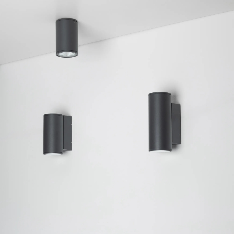 Светильник LGD-FORMA-WALL-TWIN-R90-2x12W Day4000 (GR, 44 deg, 230V) (Arlight, IP54 Металл, 3 года) — изображение 3
