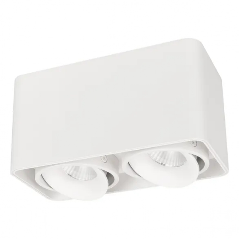 Светильник SP-CUBUS-S195x100-2x8W Day4000 (WH, 45 deg, 230V) (Arlight, IP20 Металл, 3 года) — изображение 1