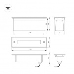 Светильник LTD-LINE-TILT-S210-8W Day4000 (SL, 120 deg, 230V) (Arlight, IP67 Металл, 3 года) — изображение 5
