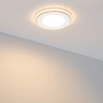 Светодиодная панель LT-R96WH 6W Warm White 120deg (Arlight, IP40 Металл, 3 года) — изображение 4