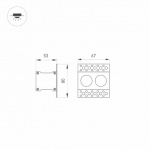 Светильник MS-ORIENT-BUILT-TRIMLESS-TC-S38x67-5W Warm3000 (WH-BK, 30 deg, 230V) (Arlight, IP20 Металл, 5 лет) — изображение 6