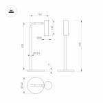 Светильник SP-VERDI-TAB-3W Warm3000 (BK, 20 deg, 230V) (Arlight, IP20 Металл, 3 года) — изображение 2