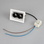 Светильник MS-ORIENT-BUILT-TURN-TC-S67x90-5W Warm3000 (WH-BK, 30 deg, 230V) (Arlight, IP20 Металл, 5 лет) — изображение 4