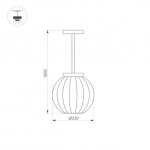Светильник LGD-PEARL-HANG-7W Warm3000 (GR, 164 deg, 230V) (Arlight, IP65 Металл, 3 года) — изображение 3