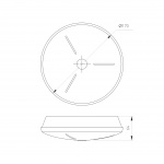 Светильник SP-TOR-RING-HANG-R460-33W Warm3000 (WH, 120 deg) (Arlight, IP20 Металл, 3 года) — изображение 6