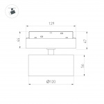 Светильник MAG-ORIENT-RONDO-R120-15W Day4000-MIX (BK, 110 deg, 48V, TUYA Zigbee) (Arlight, IP20 Металл, 5 лет) — изображение 4
