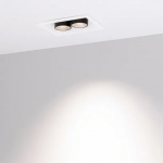 Светильник MS-ORIENT-BUILT-TURN-TC-S67x90-5W Warm3000 (WH-BK, 30 deg, 230V) (Arlight, IP20 Металл, 5 лет) — изображение 5