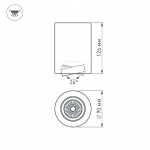 Светильник SP-FOCUS-R90-9W Warm White (Arlight, IP20 Металл, 3 года) — изображение 8
