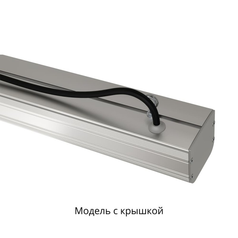 Светодиодный светильник ПромЛед Маркет-Линия 40 1000мм IP30 CRI80 4000К Опал — изображение 7