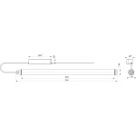 Cветодиодный светильник для АПК TL-AGRO HORTI TUBE 35 L600 R9 — изображение 3