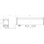 Архитектурный светильник TL-ARCH 50 L1200 740 D20 — изображение 3