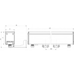 Архитектурный светильник TL-ARCH 24V LV 11 L1200 740 D115х90 MG — изображение 2