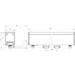 Архитектурный светильник TL-ARCH 24V LV 9 L1500 740 D115x90 MG — изображение 2