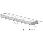 Офисный светодиодный светильник TL-OFFICE 15 L600 840 OPL — изображение 3