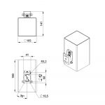 Светодиодный светильник Акцент Куб Дуо 10 CRI80 4000К 5° Кронштейн — изображение 8