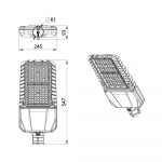 Светодиодный светильник Гроза 160 S CRI70 5000К 135х55° — изображение 11