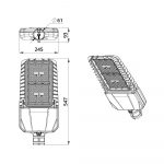 Светодиодный светильник Гроза 80 S CRI80 2700К 155х70° — изображение 11